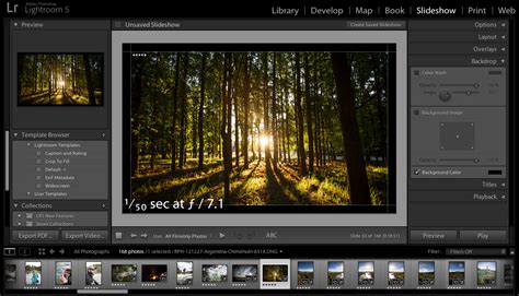 Adobe Lightroom Slideshow Templates